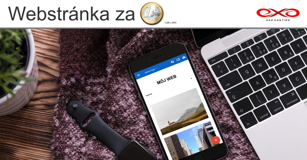 Webstránka za 1€