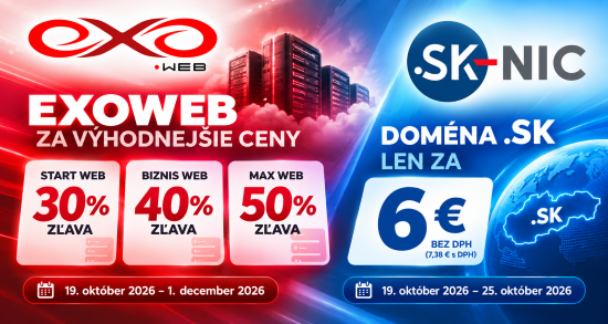 Zľavy na hosting